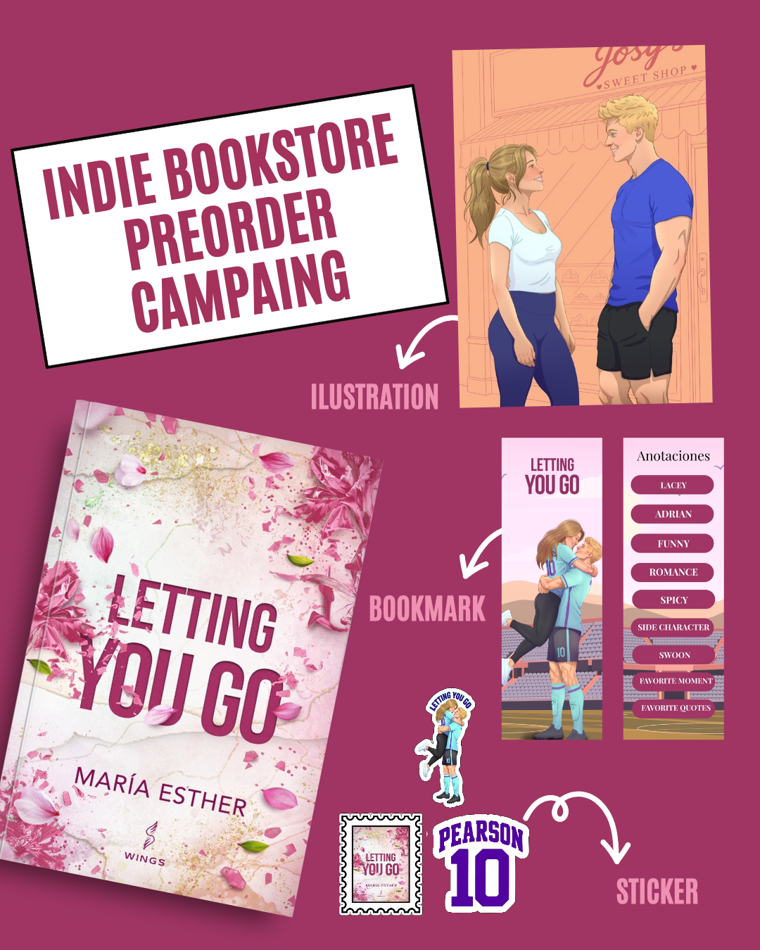 [Preorder] Letting you go (Signed Book)