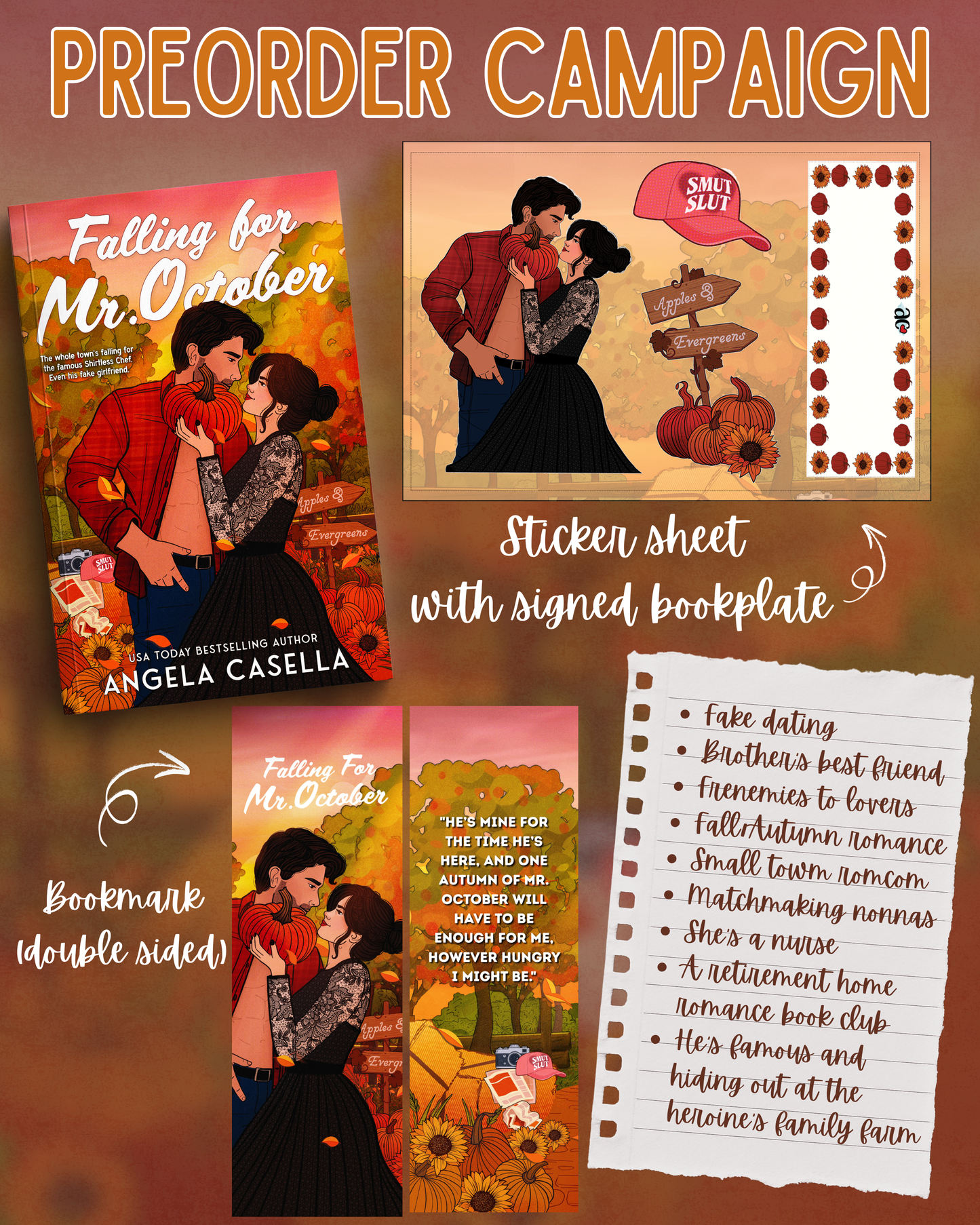 [Preorder] Falling for Mr. October (Signed Book)