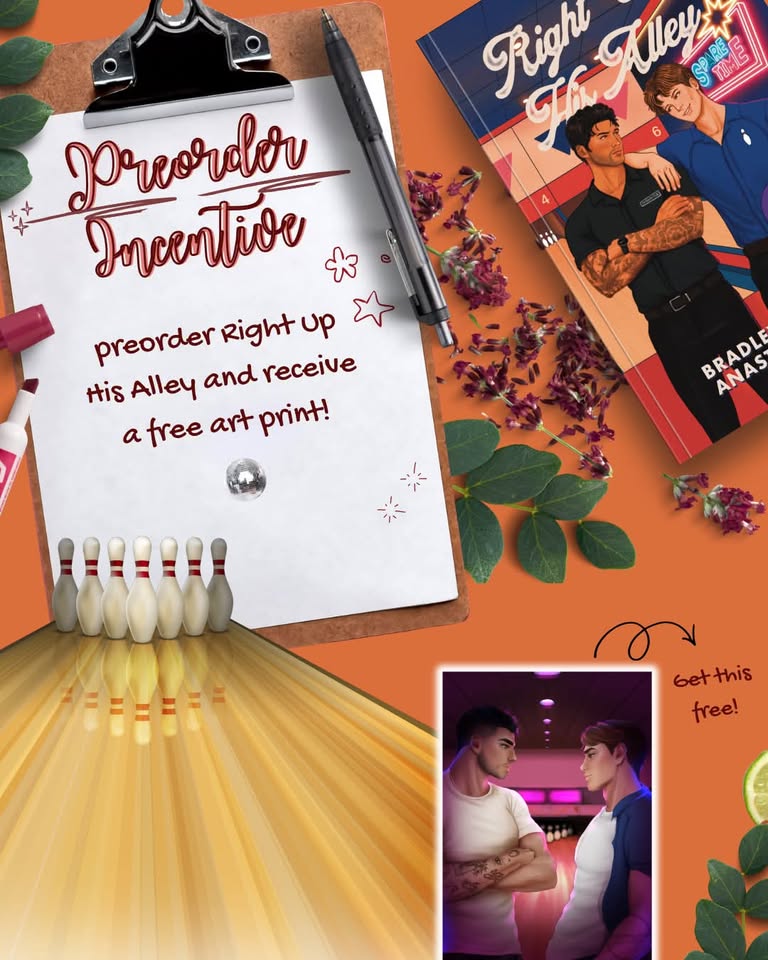 [Preorder] Right Up His Alley (Signed Book)
